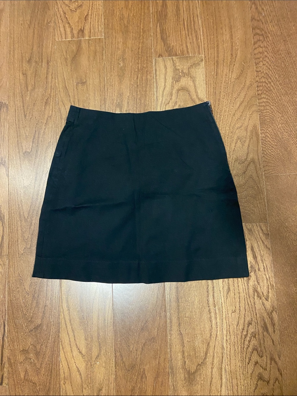 Everlane cotton stretch mini skirt